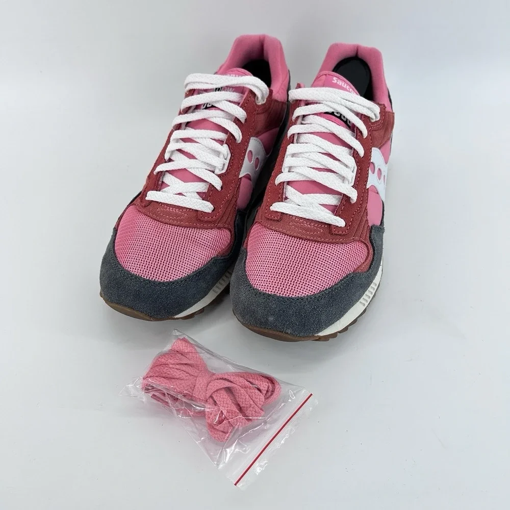 Saucony Shadow 5000 Pink Vintage Runner‎ Sneakers Mens 11.5 Retro Gum Sole Y2K